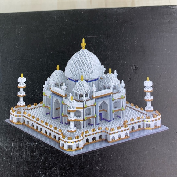 Games Micro Mini Blocks Taj Mahal Building Architecture Poshmark